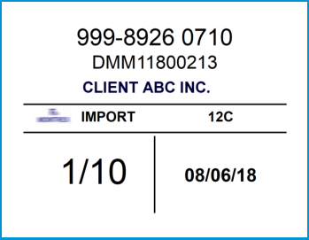 Import ID Sheet